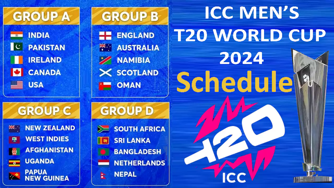 2024 ICC T20 World Cup Schedule